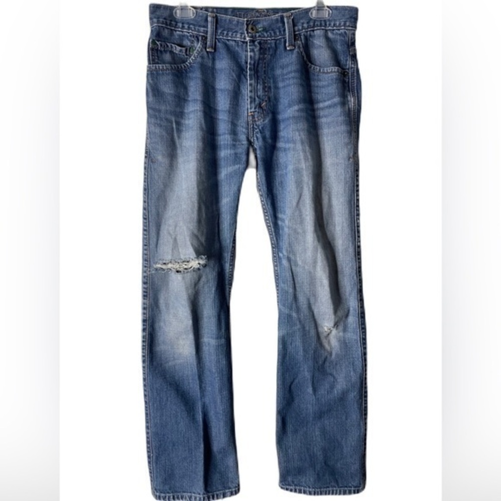 Levi’s Vtg 539 100% organic cotton Jeans green tag